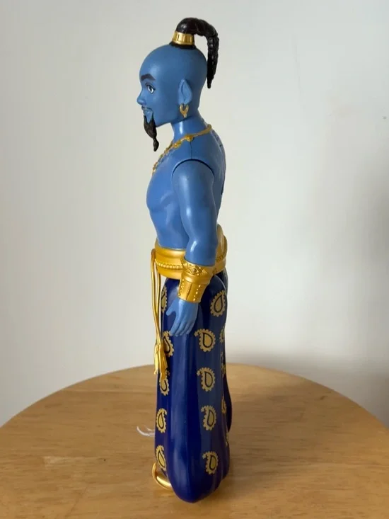 Disney Live Action Aladdin 2018 Hasbro Singing Will Smith Genie Doll Figure 12” - Picture 6 of 9